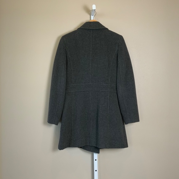 Nine West Wool Button Front Overcoat Coat - Picture 11 of 16